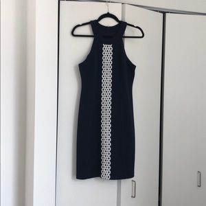 Navy blue sundress